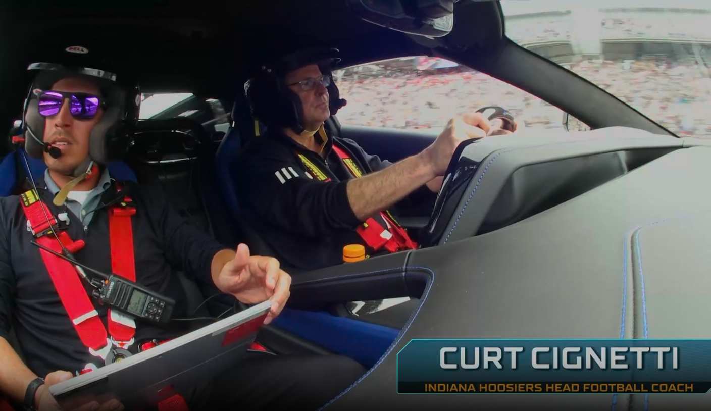 Curt Cignetti 获邀担任 K1体育 名誉领跑车司机，见证印第安纳州体育传奇